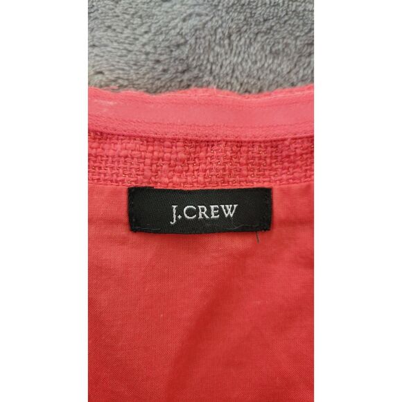 J. Crew Strapless Cotton Linen Dress - Picture 3 of 3